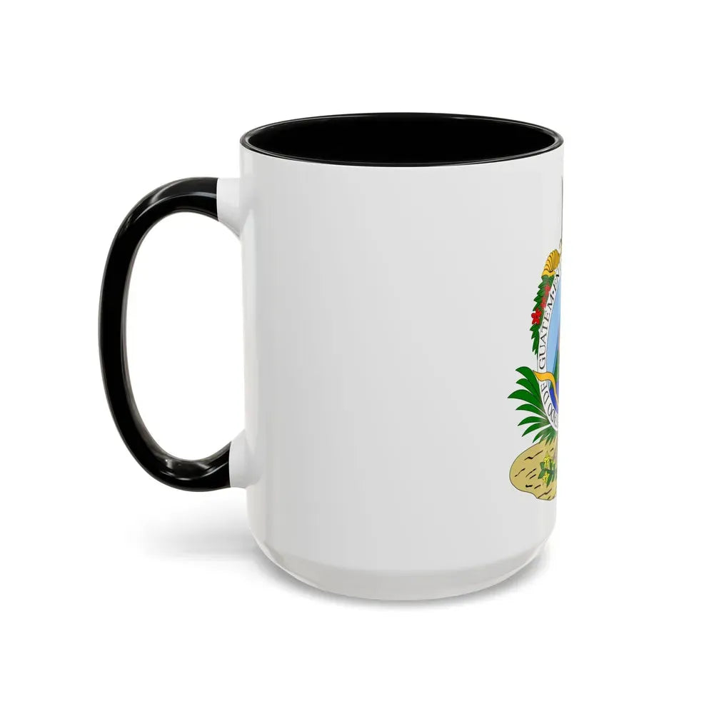 Coat of arms of Guatemala (1825-1843) - Accent Coffee Mug - Go Mug Yourself
