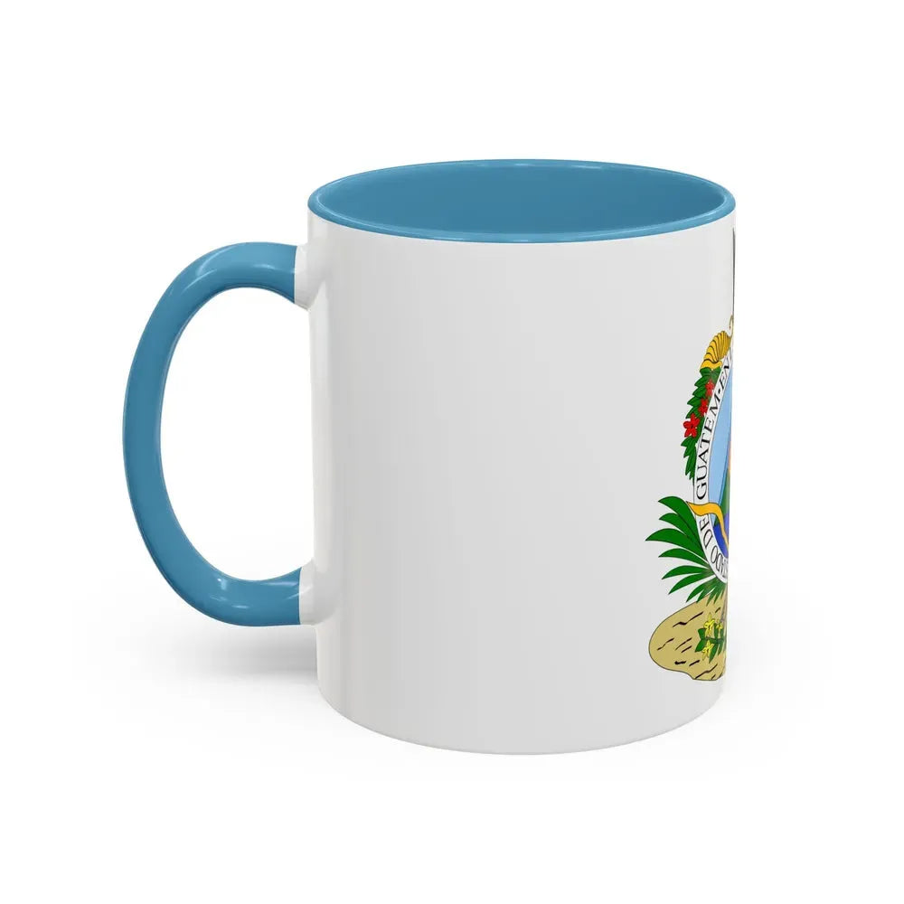 Coat of arms of Guatemala (1825-1843) - Accent Coffee Mug - Go Mug Yourself