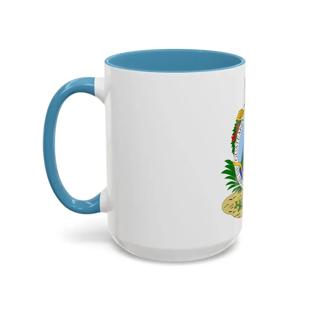 Coat of arms of Guatemala (1825-1843) - Accent Coffee Mug - Go Mug Yourself