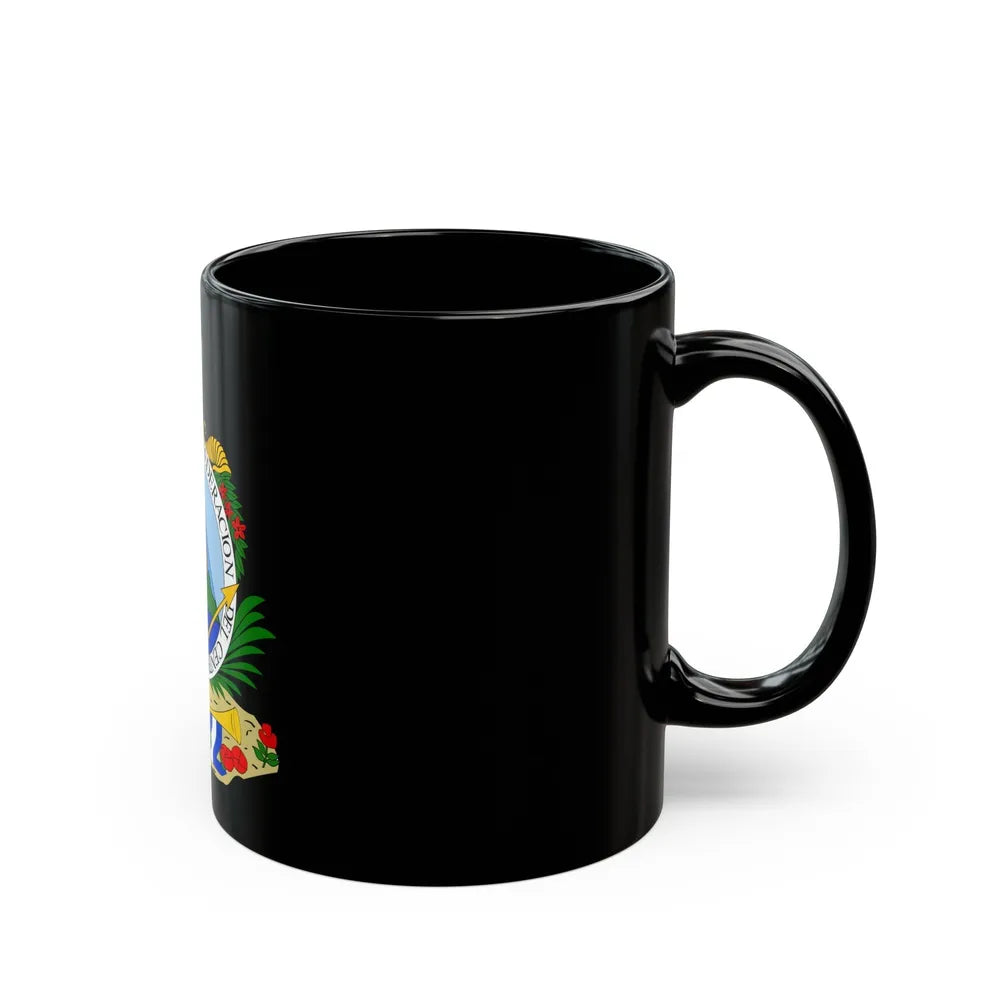 Coat of arms of Guatemala (1825-1843) - Black Coffee Mug-Go Mug Yourself