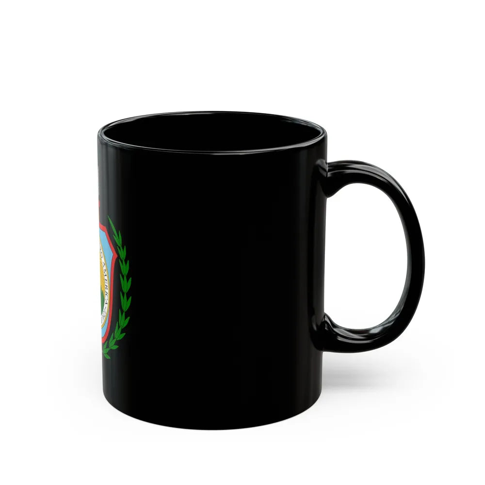 Coat of arms of Guatemala (1843-1851) - Black Coffee Mug-Go Mug Yourself