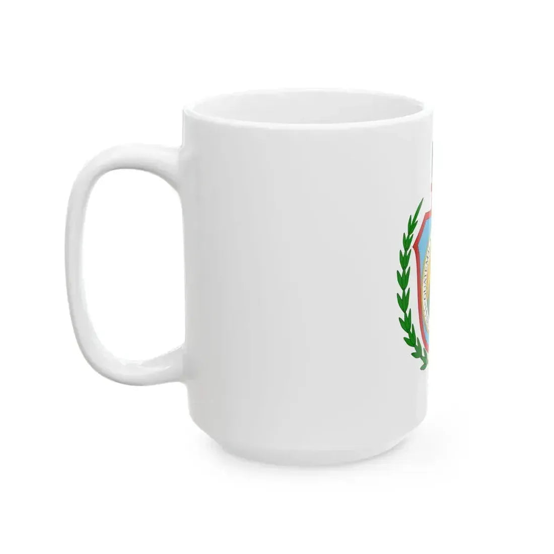 Coat of arms of Guatemala (1843-1851) - White Coffee Mug - Go Mug Yourself