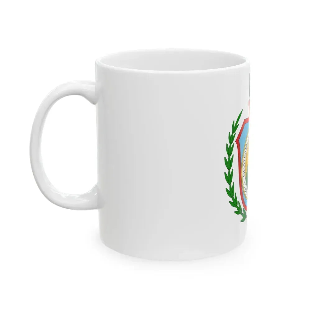 Coat of arms of Guatemala (1843-1851) - White Coffee Mug - Go Mug Yourself