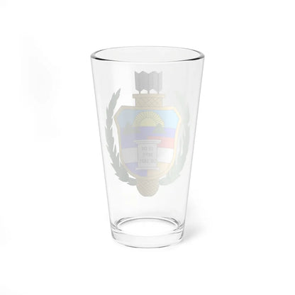 Coat of arms of guatemala (1851-1858) - Pint Glass 16oz-Go Mug Yourself