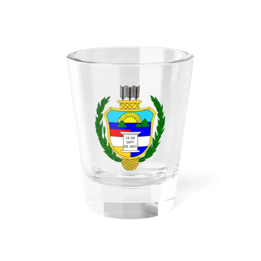 Coat of arms of guatemala (1851-1858) - Shot Glass 1.5oz 1.5oz - Go Mug Yourself
