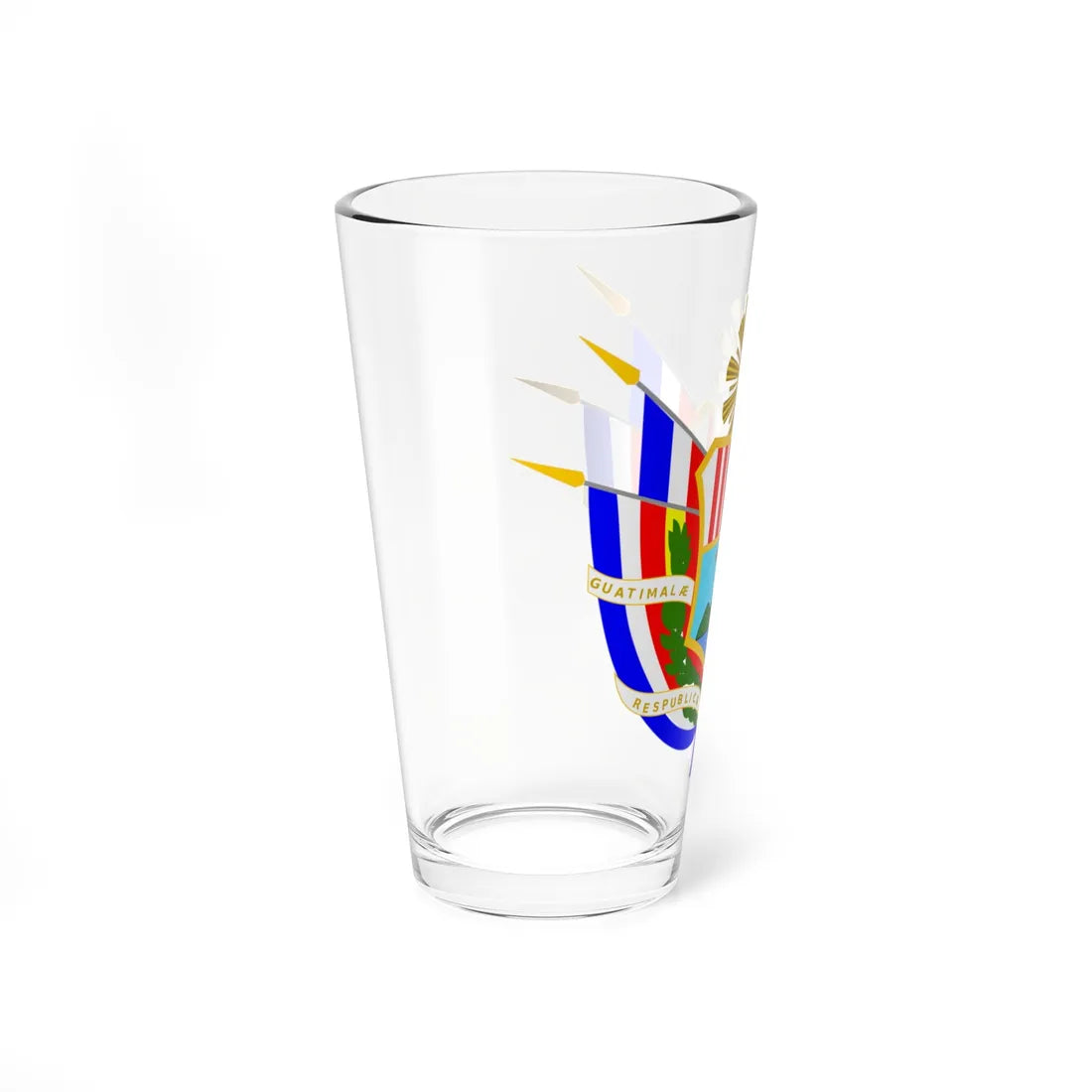 Coat of arms of Guatemala 1858-1871 (Guatemala) (Coat of Arms) Pint Glass 16oz - Go Mug Yourself