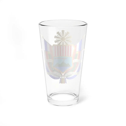 Coat of arms of Guatemala 1858-1871 (Guatemala) (Coat of Arms) Pint Glass 16oz - Go Mug Yourself