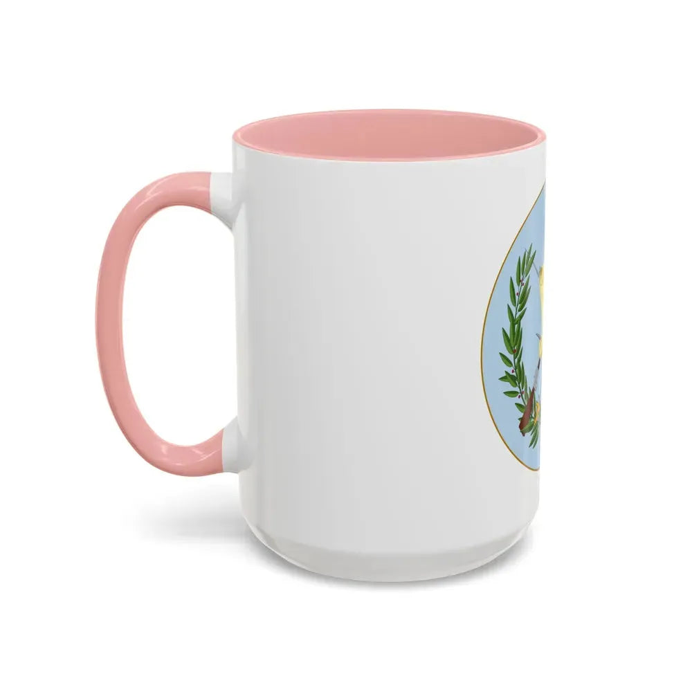 Coat of arms of Guatemala 2 - Accent Coffee Mug - Go Mug Yourself