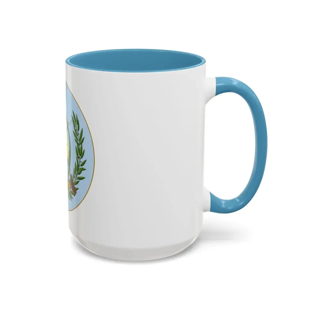 Coat of arms of Guatemala 2 - Accent Coffee Mug - Go Mug Yourself