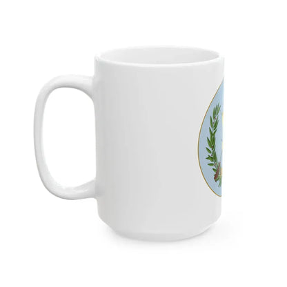 Coat of arms of Guatemala 2 - White Coffee Mug - Go Mug Yourself