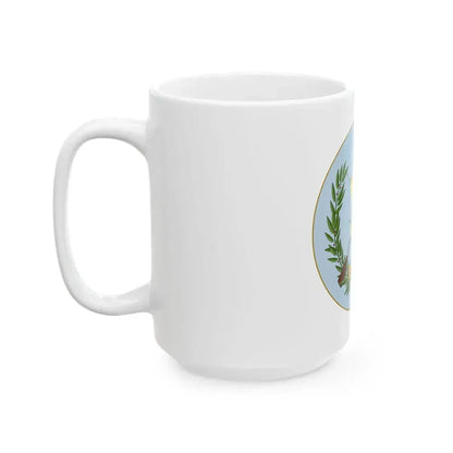 Coat of arms of Guatemala 2 - White Coffee Mug - Go Mug Yourself