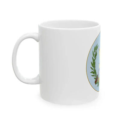 Coat of arms of Guatemala 2 - White Coffee Mug - Go Mug Yourself