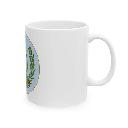 Coat of arms of Guatemala 2 - White Coffee Mug - Go Mug Yourself