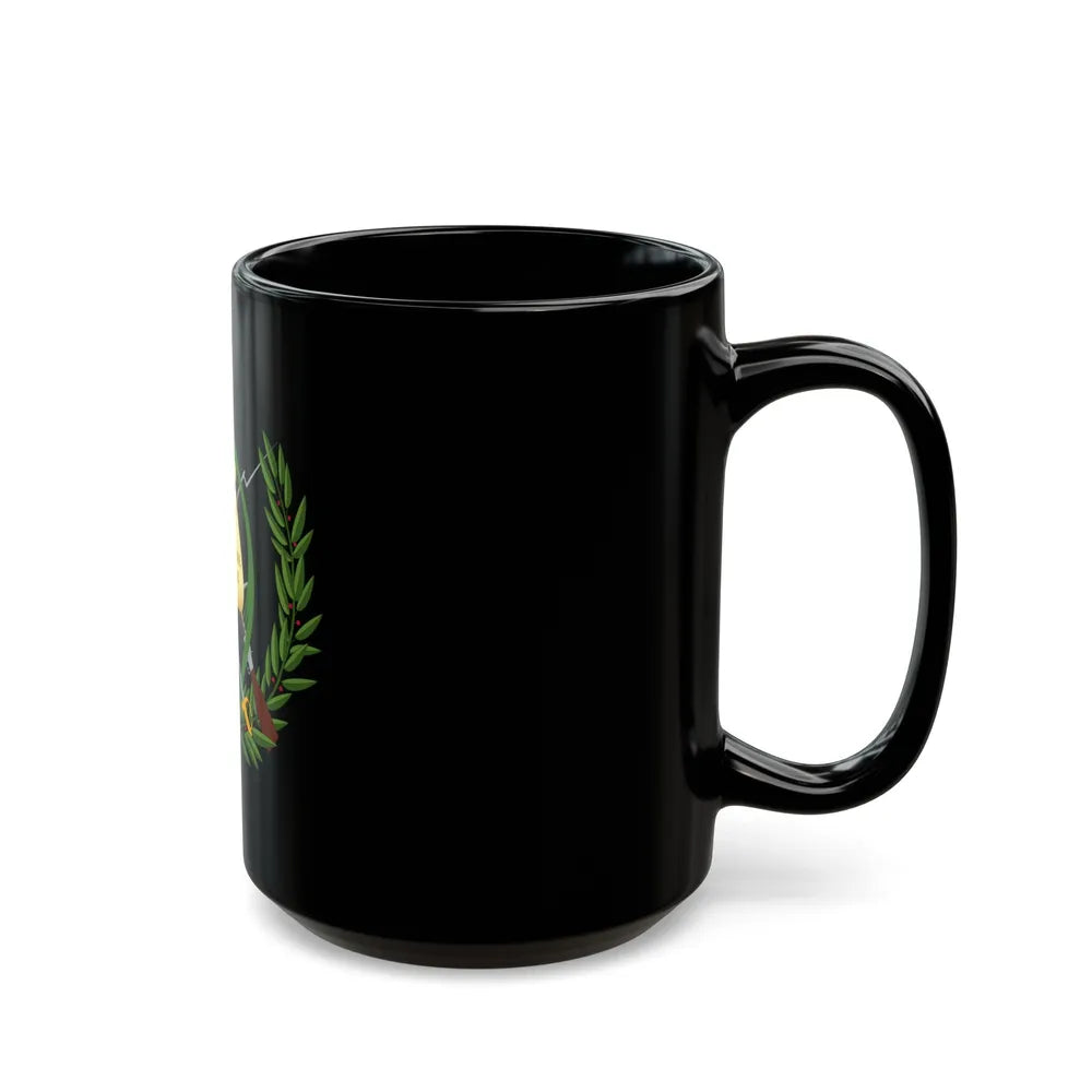 Coat of arms of Guatemala - Black Coffee Mug-Go Mug Yourself