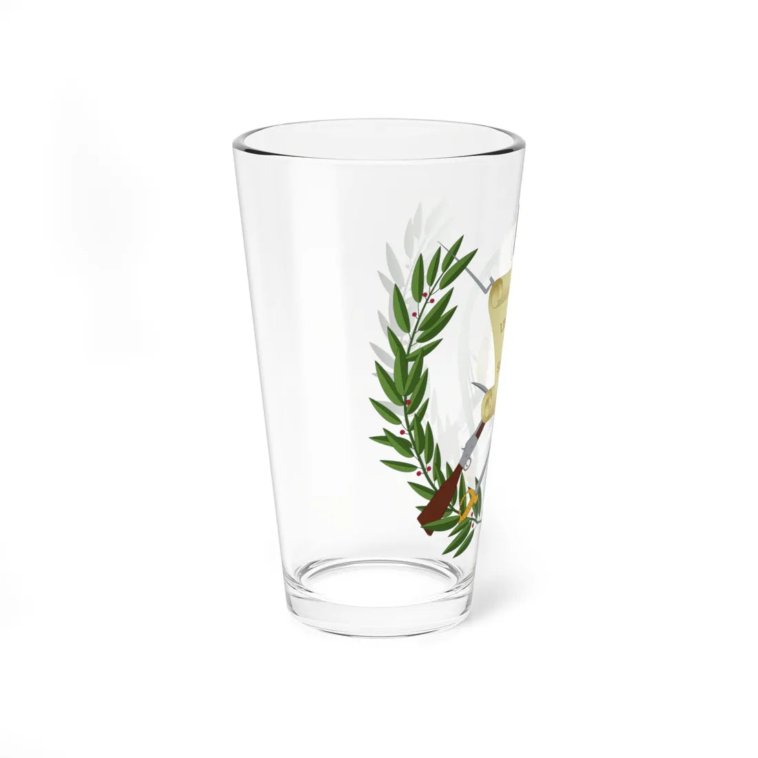 Coat of arms of Guatemala (Guatemala) (Coat of Arms) Pint Glass 16oz - Go Mug Yourself