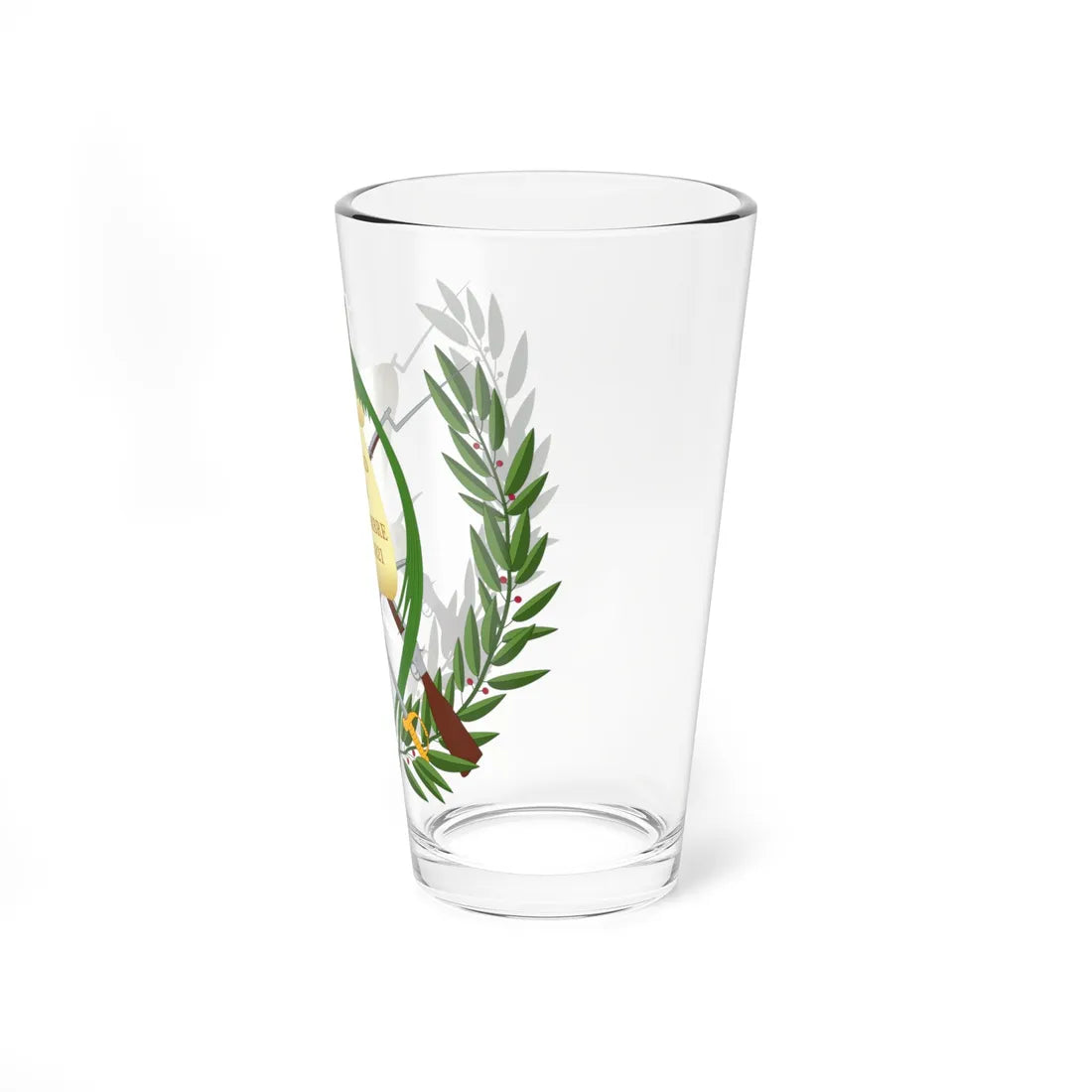 Coat of arms of Guatemala (Guatemala) (Coat of Arms) Pint Glass 16oz - Go Mug Yourself