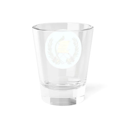 Coat of arms of Guatemala with background (Guatemala) (Coat of Arms) Shot Glass 1.5oz - Go Mug Yourself
