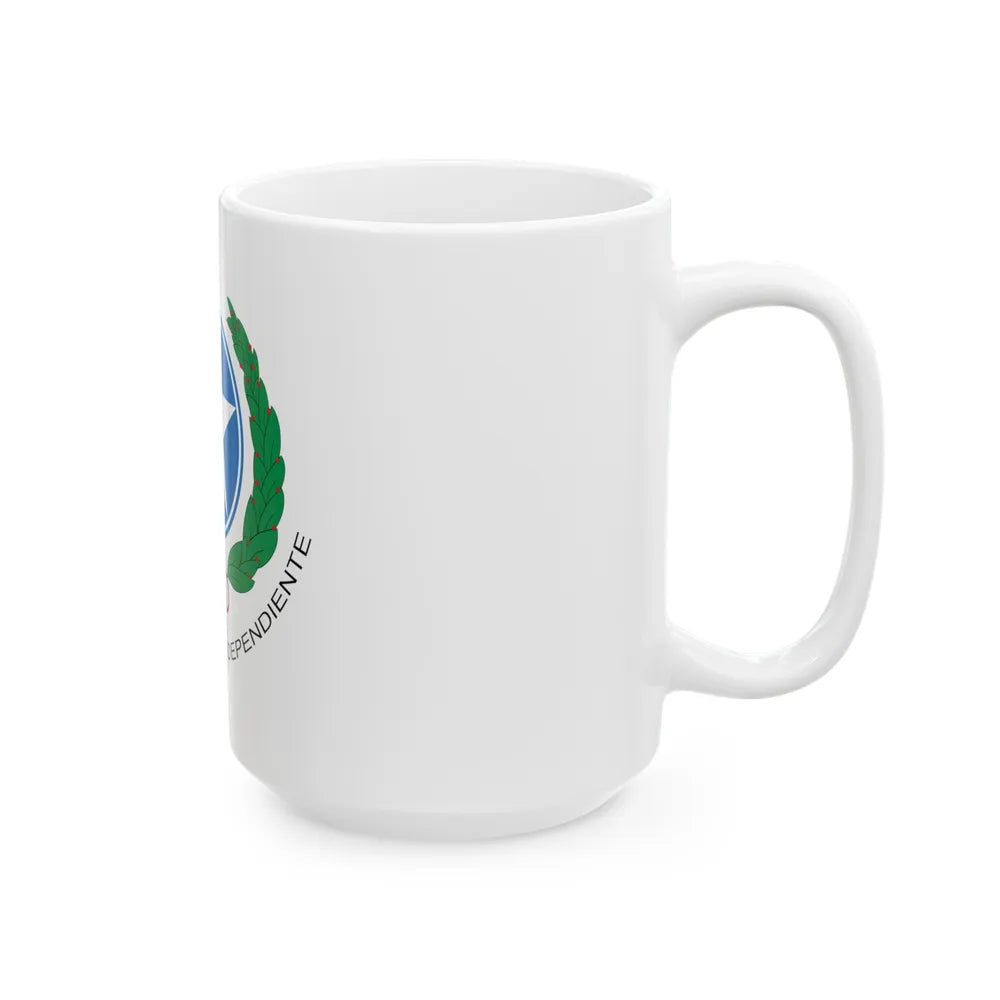 Coat of Arms of Guayaquil - White Coffee Mug-Go Mug Yourself