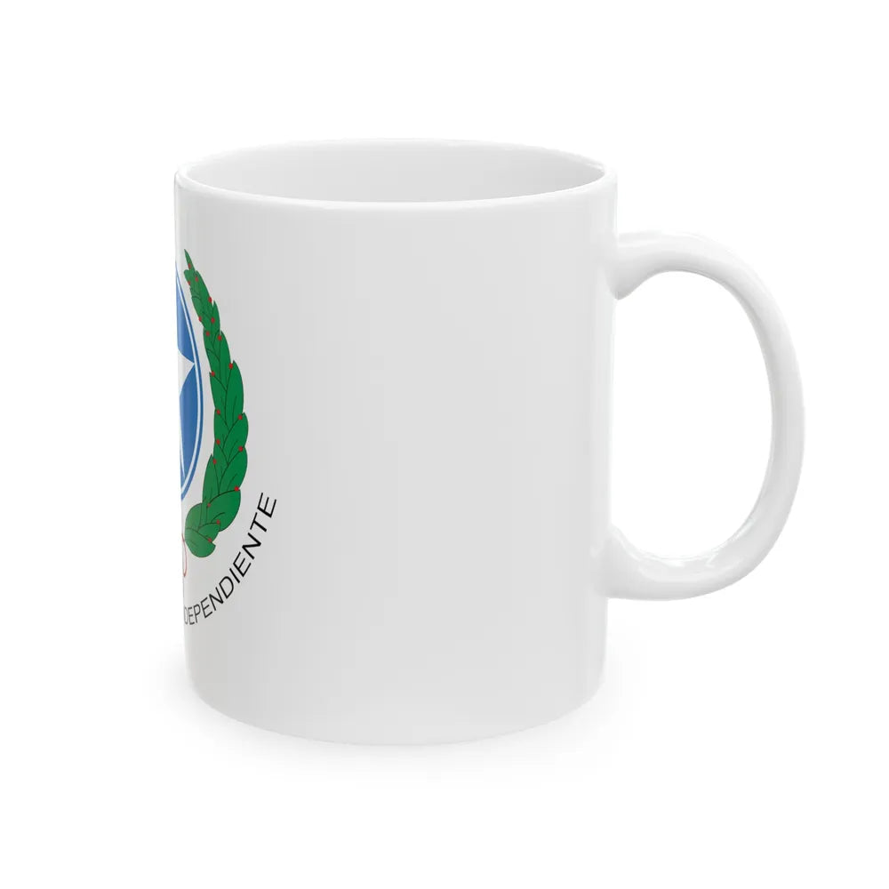 Coat of Arms of Guayaquil - White Coffee Mug-Go Mug Yourself