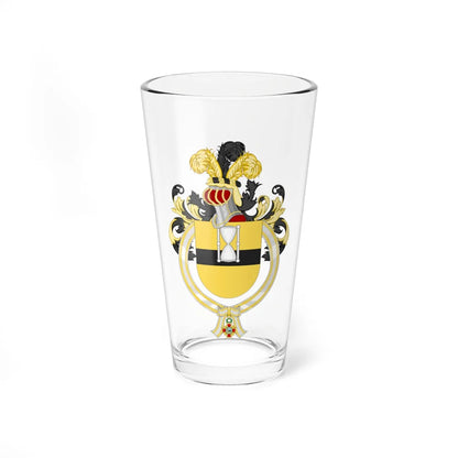 Coat of Arms of Guido de Marco Order of Isabella the Catholic (Spain) (Coat of Arms) Pint Glass 16oz 16oz - Go Mug Yourself
