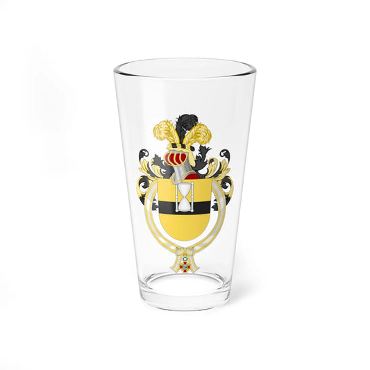 Coat of Arms of Guido de Marco Order of Isabella the Catholic (Spain) (Coat of Arms) Pint Glass 16oz 16oz - Go Mug Yourself
