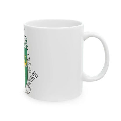 Coat of arms of Guinea 1958-1984 - White Coffee Mug - Go Mug Yourself