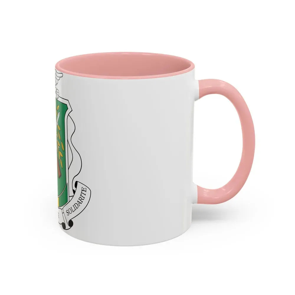Coat of arms of Guinea 1984-1992 - Accent Coffee Mug - Go Mug Yourself