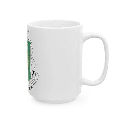 Coat of arms of Guinea 1984-1992 - White Coffee Mug - Go Mug Yourself