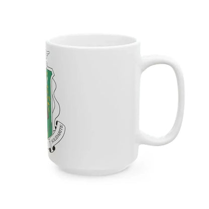 Coat of arms of Guinea 1984-1992 - White Coffee Mug - Go Mug Yourself
