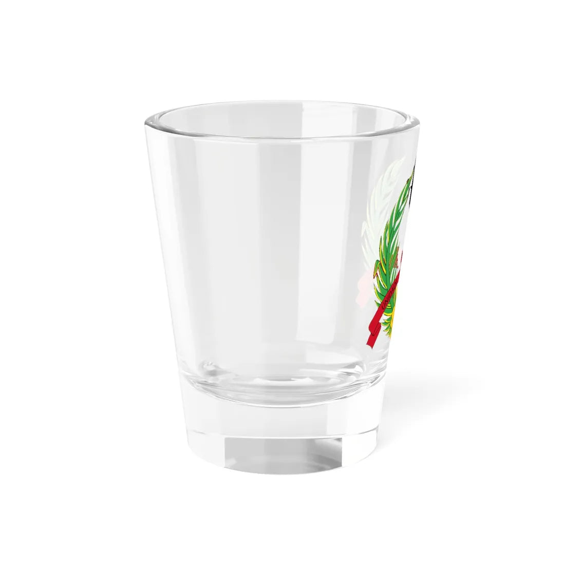 Coat of arms of Guinea-Bissau variant (Guinea) (Coat of Arms) Shot Glass 1.5oz - Go Mug Yourself