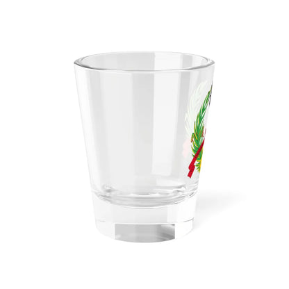 Coat of arms of Guinea-Bissau variant (Guinea) (Coat of Arms) Shot Glass 1.5oz - Go Mug Yourself
