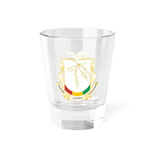 Coat of Arms of Guinea - Shot Glass 1.5oz 1.5oz - Go Mug Yourself