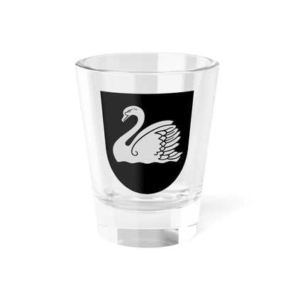 Coat of Arms of Gulbene (Latvia) (Coat of Arms) Shot Glass 1.5oz 1.5oz - Go Mug Yourself