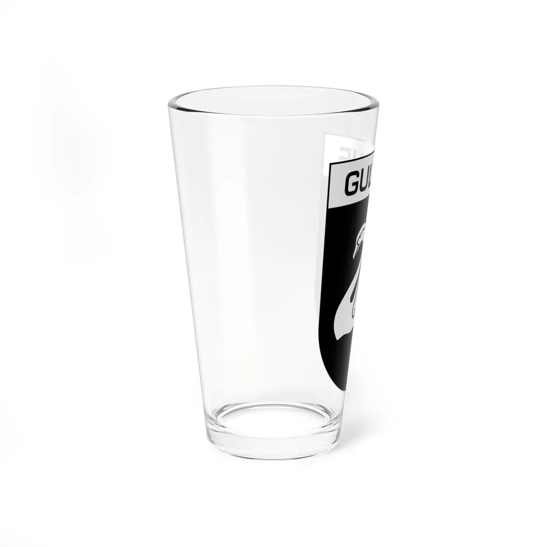 Coat of Arms of Gulbene with name (Latvia) (Coat of Arms) Pint Glass 16oz - Go Mug Yourself