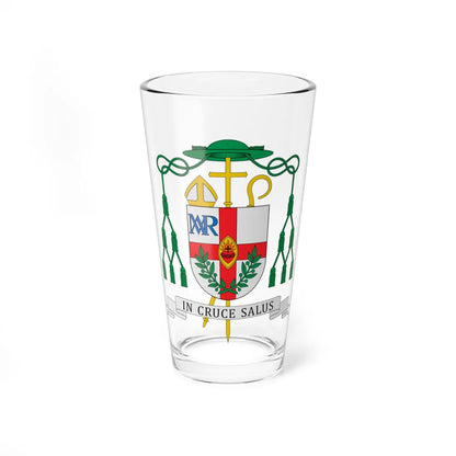 Coat of arms of Gulielmus Cobben (Finland) (Coat of Arms) Pint Glass 16oz 16oz - Go Mug Yourself