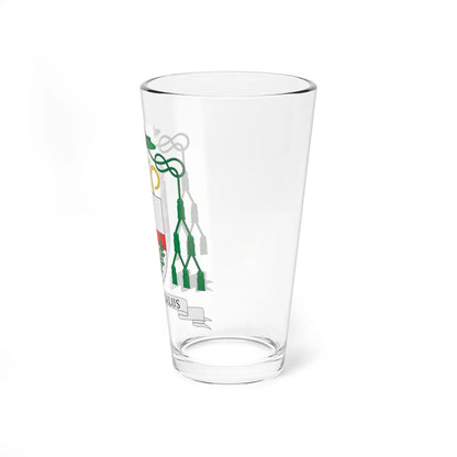Coat of arms of Gulielmus Cobben (Finland) (Coat of Arms) Pint Glass 16oz - Go Mug Yourself