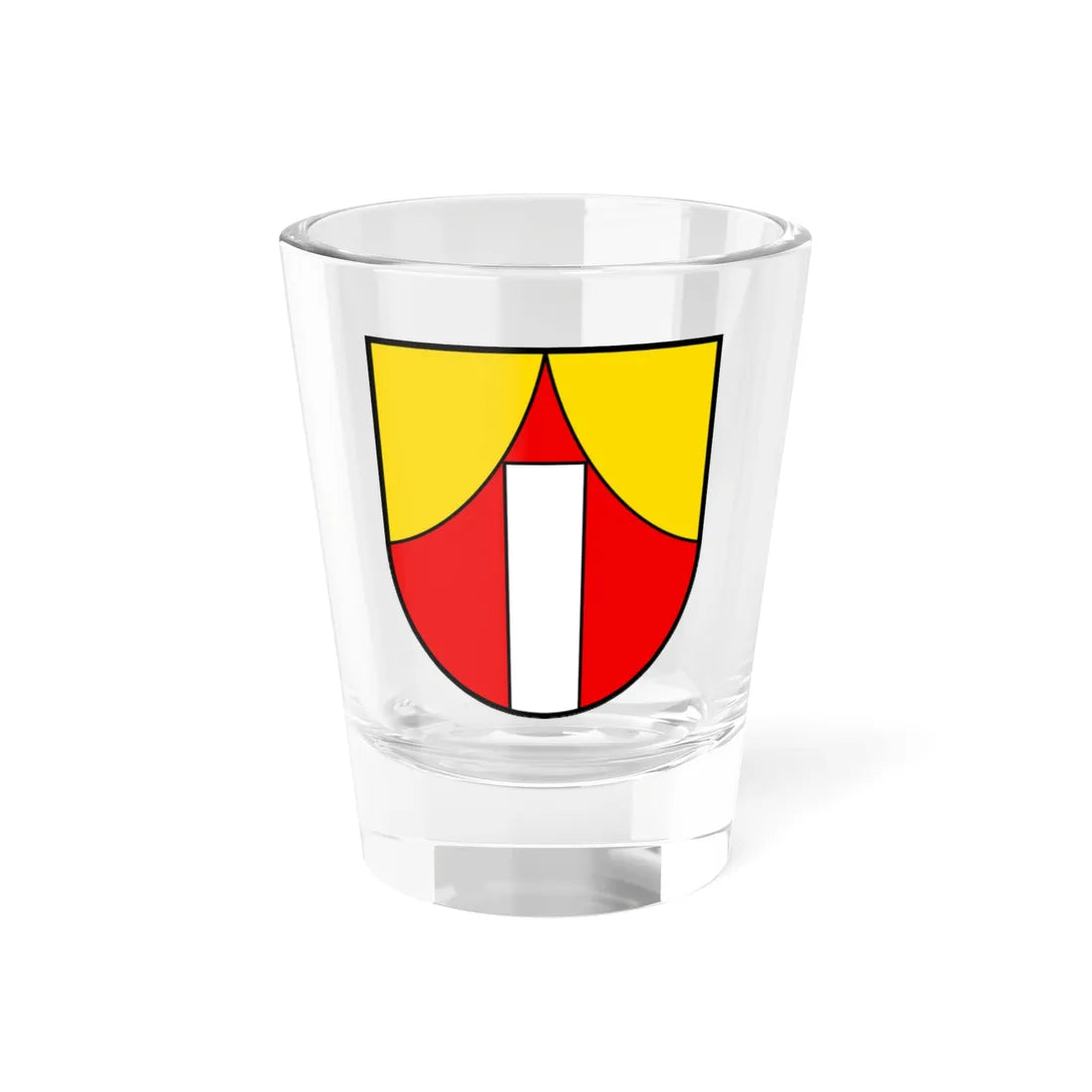 Coat of arms of Gunzwil (Switzerland) (Coat of Arms) Shot Glass 1.5oz 1.5oz - Go Mug Yourself