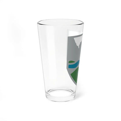 Coat of arms of Gusinje (Montenegro) (Coat of Arms) Pint Glass 16oz - Go Mug Yourself