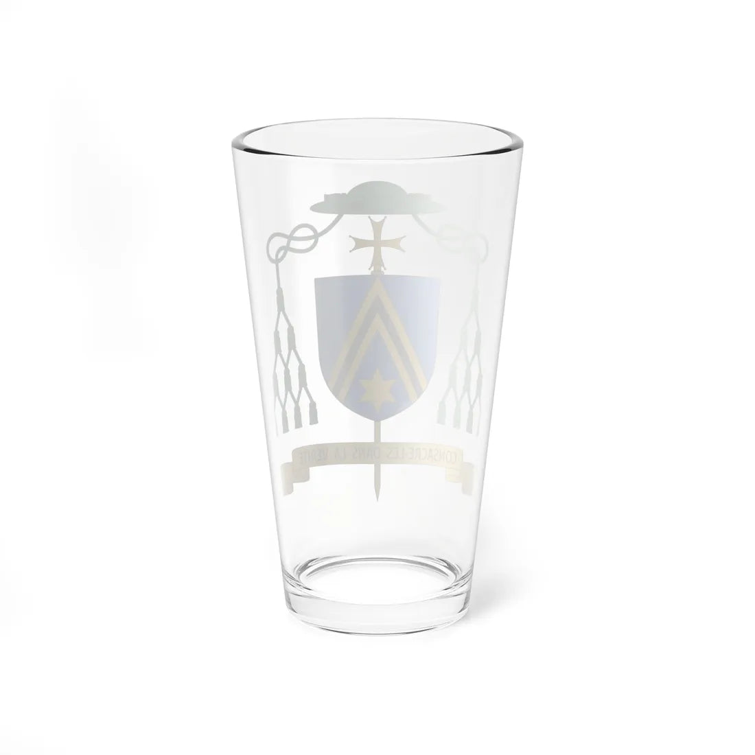 Coat of arms of Guy Harpigny (Belgium) (Coat of Arms) Pint Glass 16oz - Go Mug Yourself