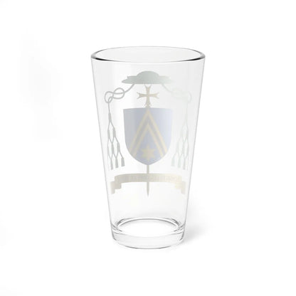 Coat of arms of Guy Harpigny (Belgium) (Coat of Arms) Pint Glass 16oz - Go Mug Yourself