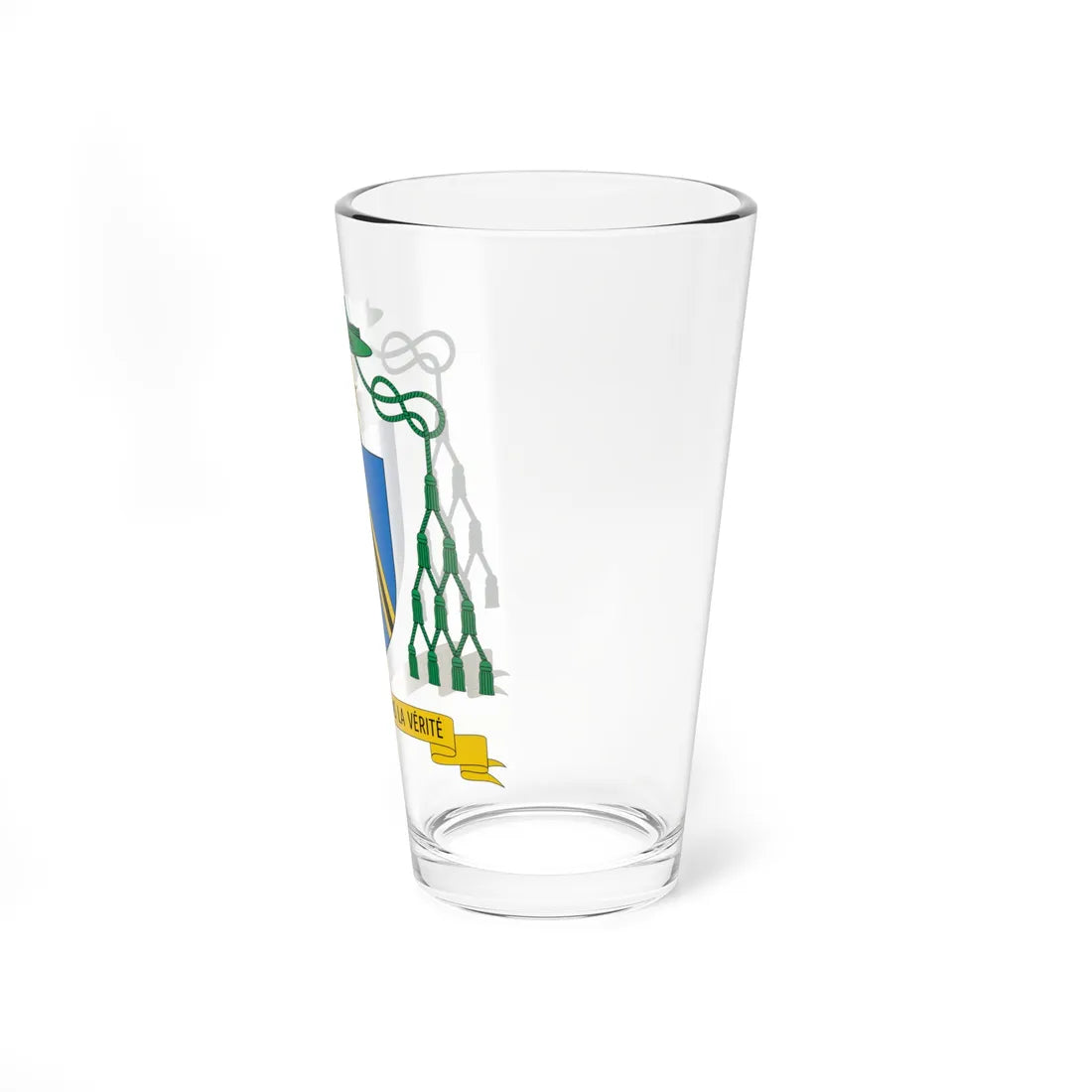 Coat of arms of Guy Harpigny (Belgium) (Coat of Arms) Pint Glass 16oz - Go Mug Yourself