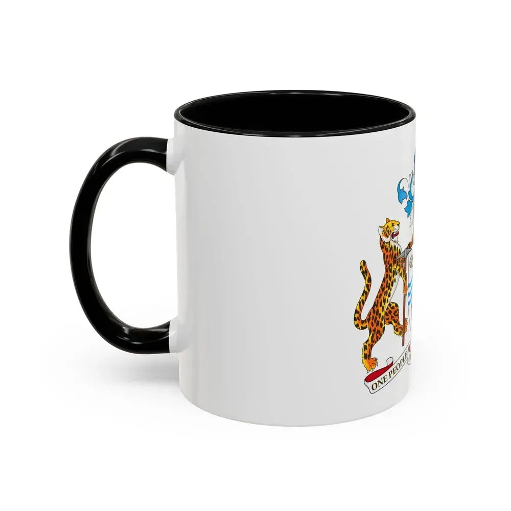 Coat of arms of Guyana - Accent Coffee Mug - Go Mug Yourself