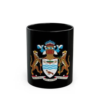 Coat of arms of Guyana - Black Coffee Mug 11oz - Go Mug Yourself
