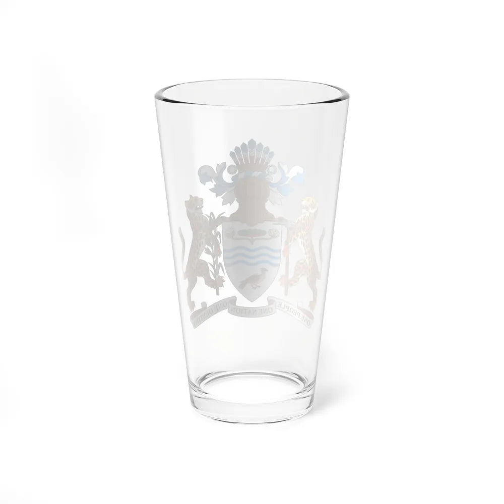 Coat of arms of Guyana - Pint Glass 16oz-Go Mug Yourself