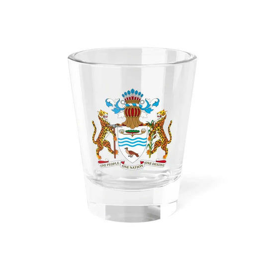 Coat of arms of Guyana - Shot Glass 1.5oz 1.5oz - Go Mug Yourself