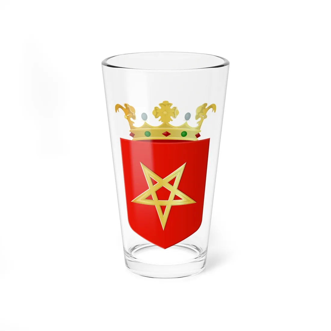 Coat of arms of Haaksbergen (Netherlands) (Coat of Arms) Pint Glass 16oz 16oz - Go Mug Yourself
