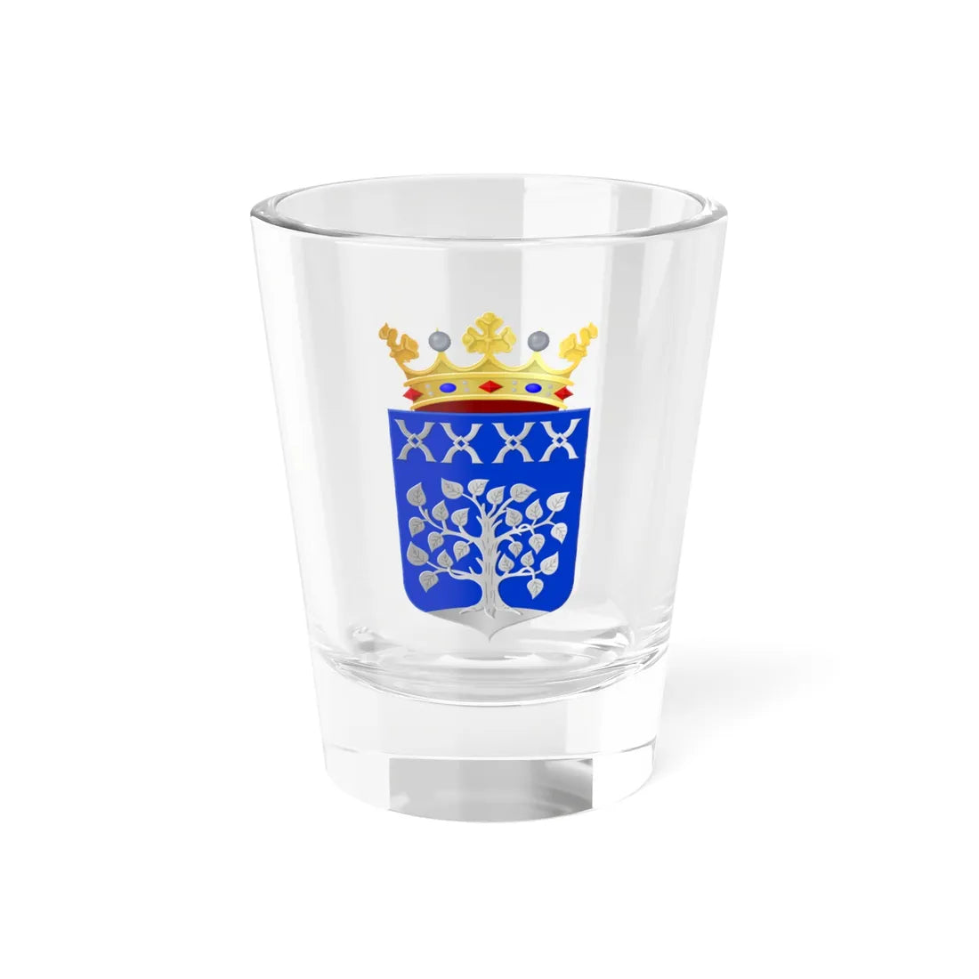 Coat of arms of Haaren (Netherlands) (Coat of Arms) Shot Glass 1.5oz 1.5oz - Go Mug Yourself