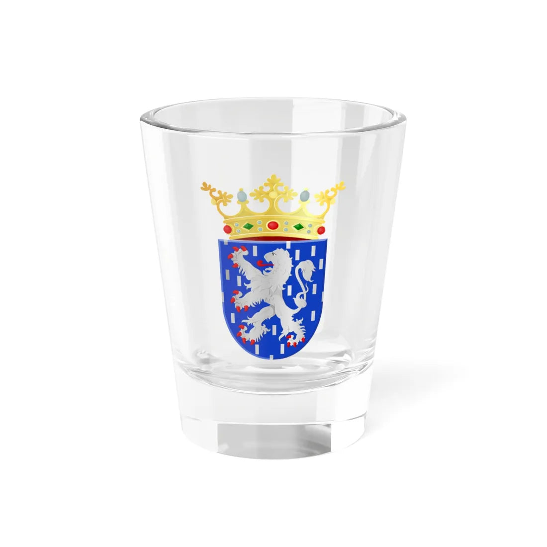 Coat of arms of Haarlemmerliede en Spaarnwoude 1986-2018 (Netherlands) (Coat of Arms) Shot Glass 1.5oz 1.5oz - Go Mug Yourself