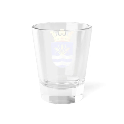 Coat of arms of Haarlemmermeer (Netherlands) (Coat of Arms) Shot Glass 1.5oz - Go Mug Yourself
