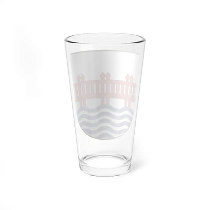 Coat of arms of Haderslev (Denmark) (Coat of Arms) Pint Glass 16oz - Go Mug Yourself